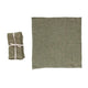 Square Stonewashed Linen Napkins, Set of 4 Greenhouse Home