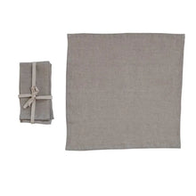 Square Stonewashed Linen Napkins, Set of 4 Greenhouse Home