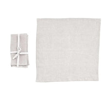 Square Stonewashed Linen Napkins, Set of 4 Greenhouse Home