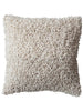 Square Woven Cotton Blend Bouclé Pillow Greenhouse Home