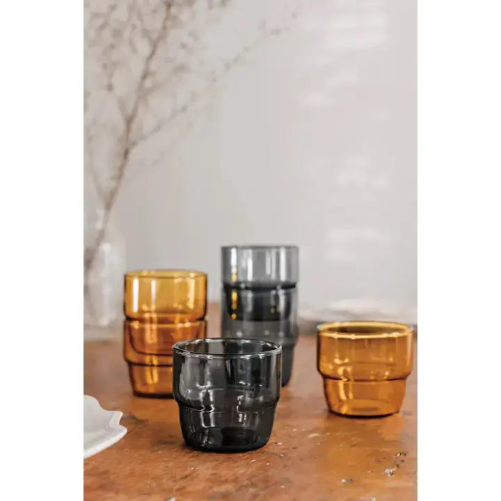 Stackable Drinking Glass, 13 oz, [product_price]- Greenhouse Home