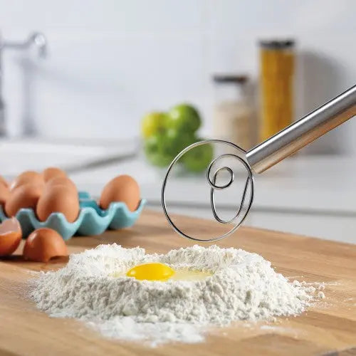 Stainless Steel Dough Whisk - Greenhouse Home