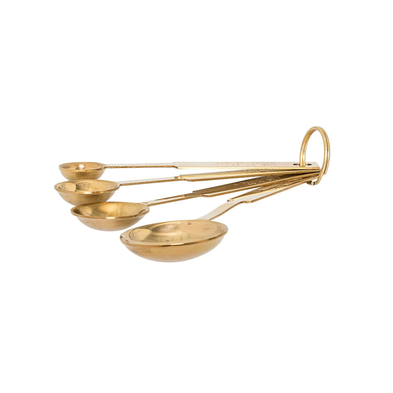 Stainless Steel Measuring Spoons, Set of 4 Greenhouse Home