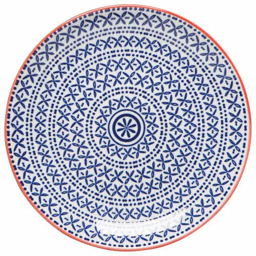 Stamped Appetizer Plate, [product_price]- Greenhouse Home