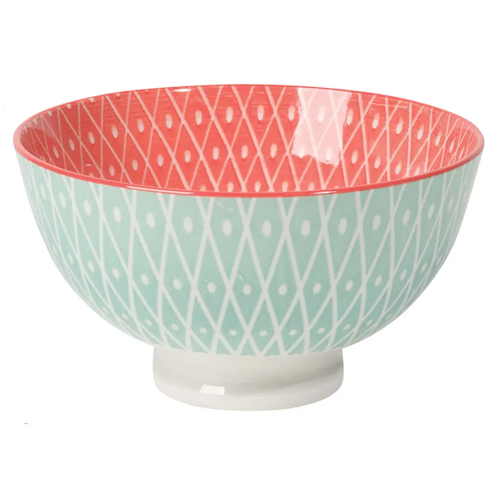 Stamped Porcelain Bowl, 4 Inch – Greenhouse Home