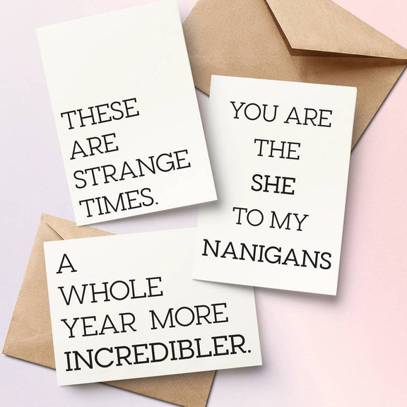 Start Lying - Greeting Card Paisley & Parsley
