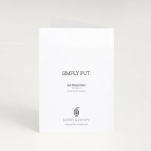 Start Lying - Greeting Card Paisley & Parsley