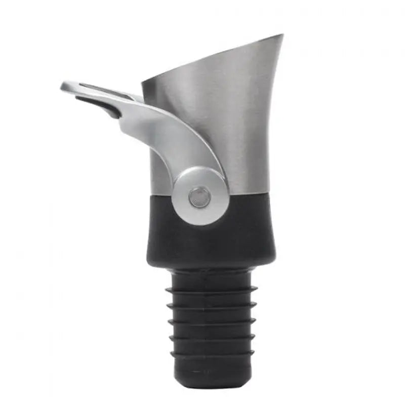Steel Wine Stopper & Pourer Combination - Greenhouse Home