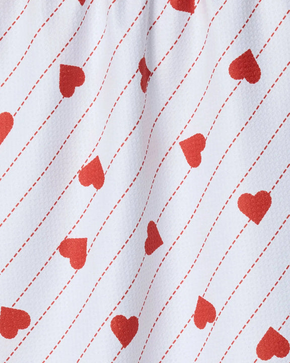 Stitched Heart Tea Towel, [product_price]- Greenhouse Home