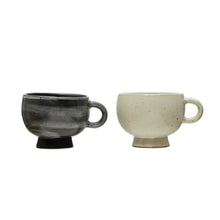 Stoneware Footed Mug, [product_price]- Greenhouse Home