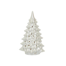 Stoneware LED Tree w/ Cut-Outs Greenhouse Home