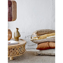 Stoneware Organic Shaped Vase with Speckled Reactive Glaze Greenhouse Home