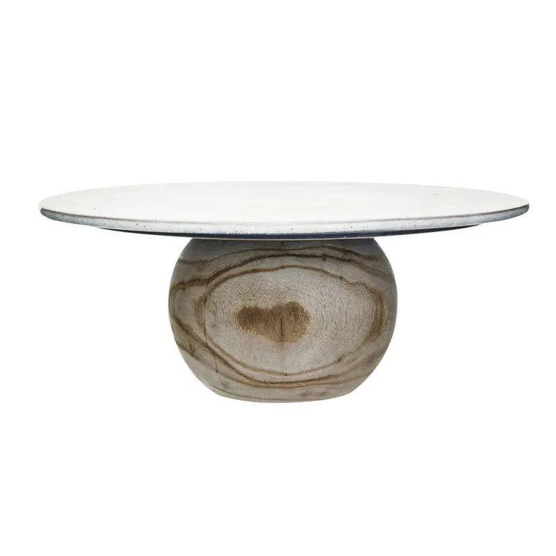 Stoneware Pedestal, [product_price]- Greenhouse Home