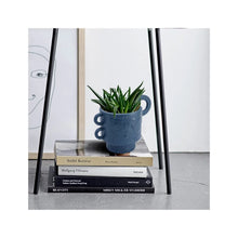 Stoneware Planter w/Handles Bloomingville