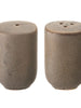 Stoneware Salt + Pepper Shakers - Set of 2 - Greenhouse Home