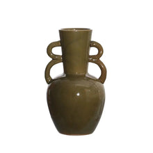 Stoneware Vase With Handles, [product_price]- Greenhouse Home