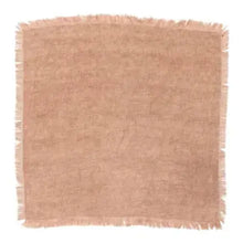 Stonewashed Linen Fringe Napkin Greenhouse Home