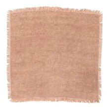 Stonewashed Linen Fringe Napkin Greenhouse Home