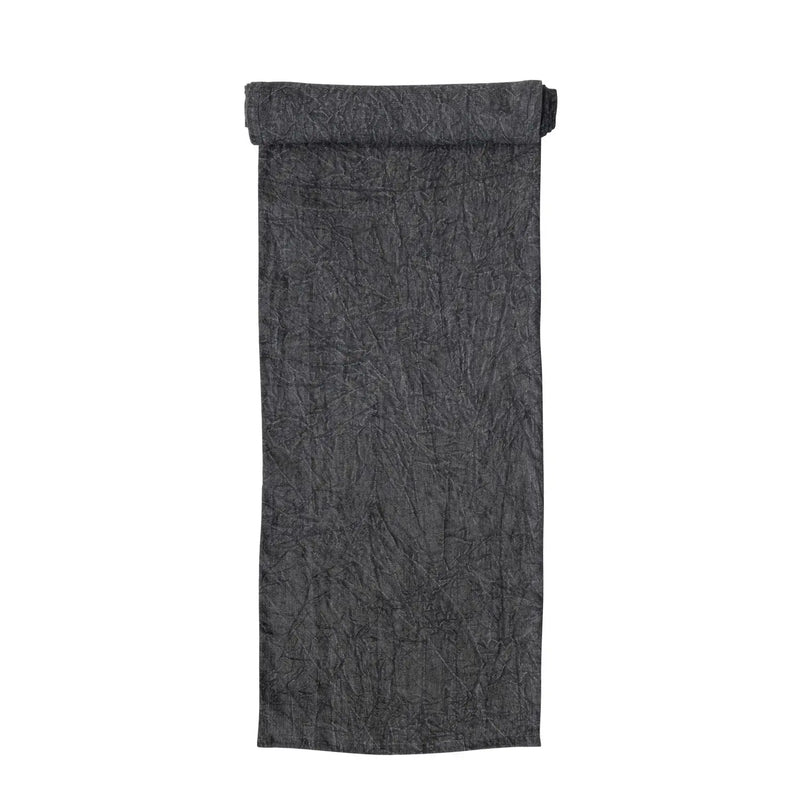 Stonewashed Linen Table Runner, 2 Colors Greenhouse Home