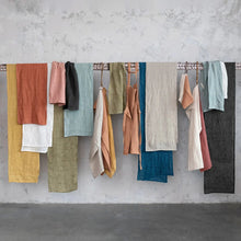 Stonewashed Linen Table Runner, 2 Colors Greenhouse Home