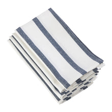 Striped Denim Blue Napkin, [product_price]- Greenhouse Home
