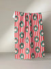Striped Santa Tea Towel Geometry