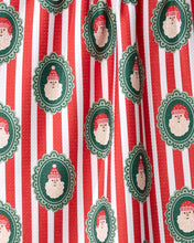 Striped Santa Tea Towel Geometry