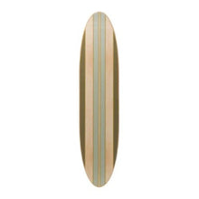 Striped Surfboard Wall Decor - Greenhouse Home