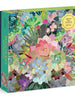 Succulent Mosaic 500 Piece Foil Puzzle Chronicle Books