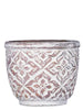 Patterned Round Pot, [product_price]- Greenhouse Home