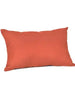 Sunbrella Lumbar Outdoor Pillow, Canvas Melon Casual Cushion