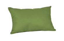 Sunbrella Lumbar Outdoor Pillow, Spectrum Cilantro Casual Cushion