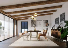 Taj Dining Bench, [product_price]- Greenhouse Home