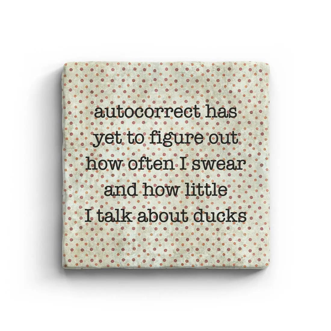 Talk About Ducks - Marble Coaster, [product_price]- Greenhouse Home