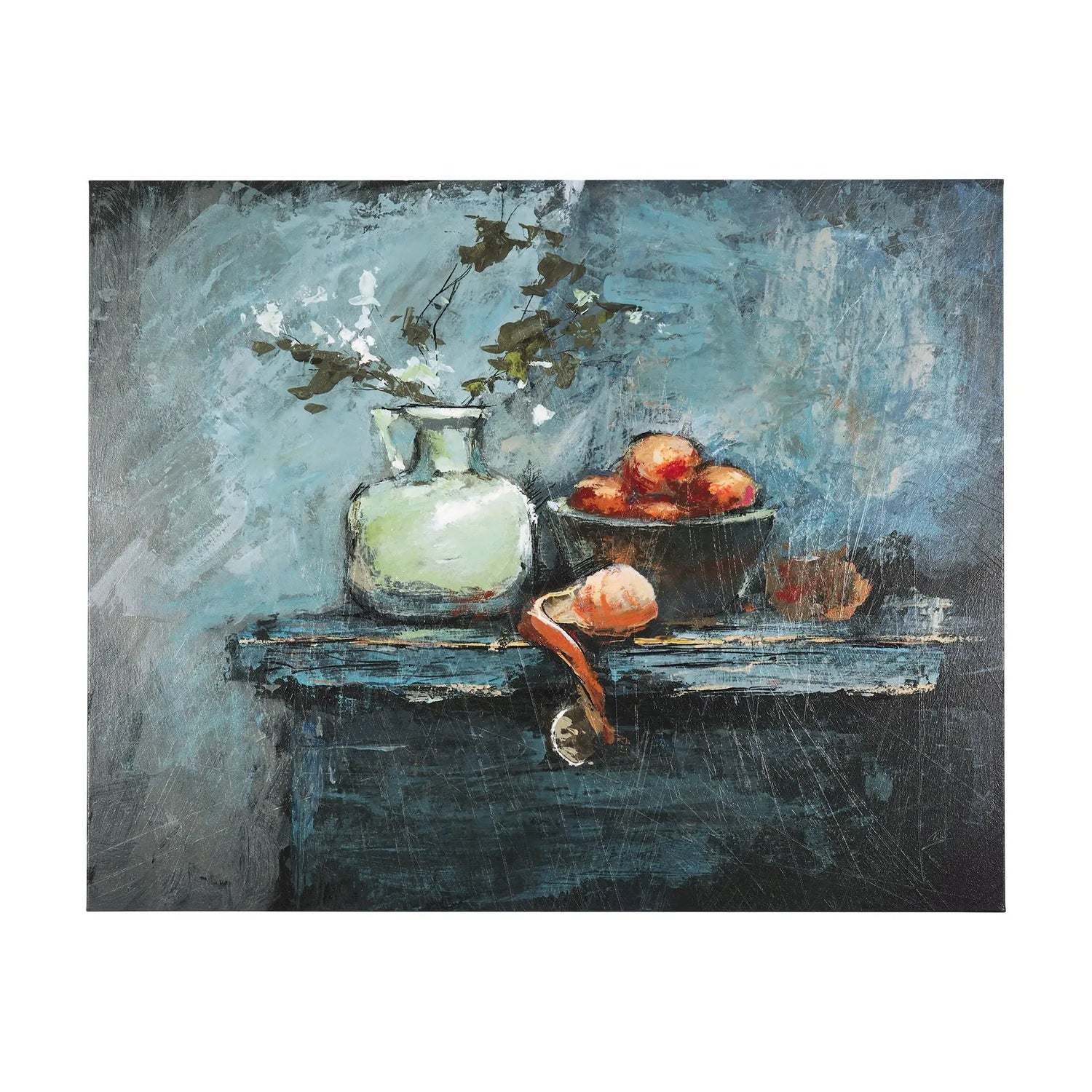 Tangerine Canvas Wall Art Mercana