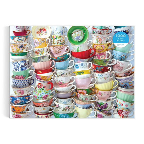 Teacups 1000 Piece Puzzle Chronicle Books