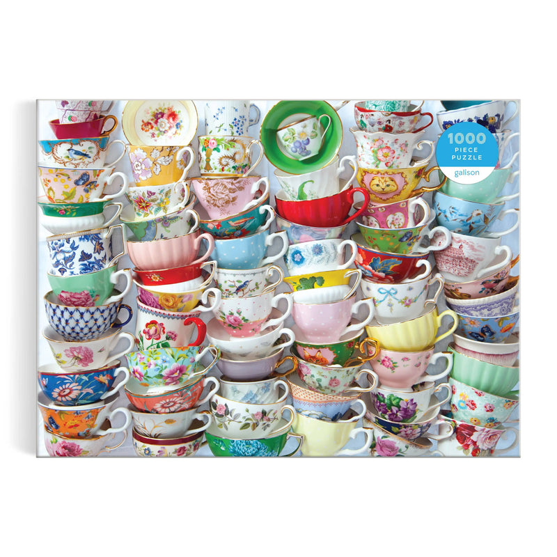 Teacups 1000 Piece Puzzle Chronicle Books