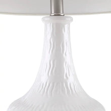 Teardrop Ceramic White Table Lamp, [product_price]- Greenhouse Home