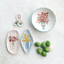 Textured Stoneware Salad Bowl Greenhouse Home