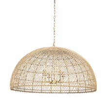 Thad 4-Light Rattan Chandelier, [product_price]- Greenhouse Home