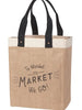 To Market We Go Market Tote - Greenhouse Home