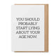 Tolerate - Greeting Card Paisley & Parsley