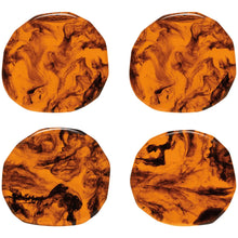 Tortoise Shell Resin Coaster, Set of 4 Danica Heirloom