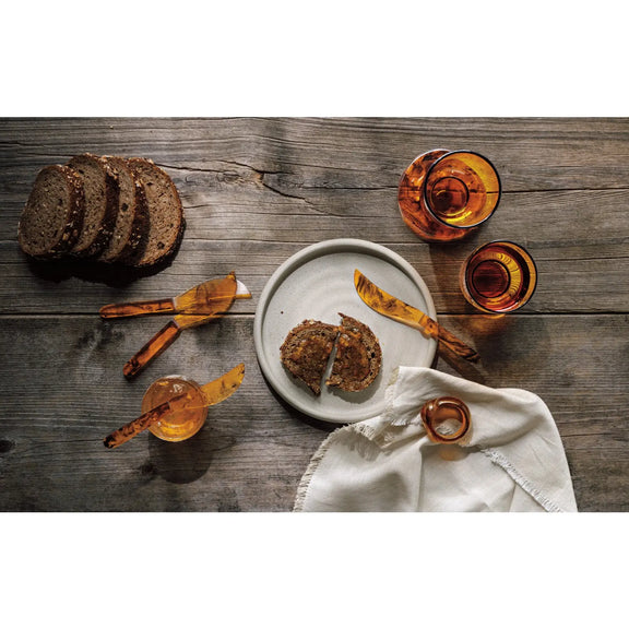 Tortoise Shell Resin Napkin Rings, Set of 4 Danica Heirloom