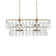 Tressia Glass Chandelier, [product_price]- Greenhouse Home