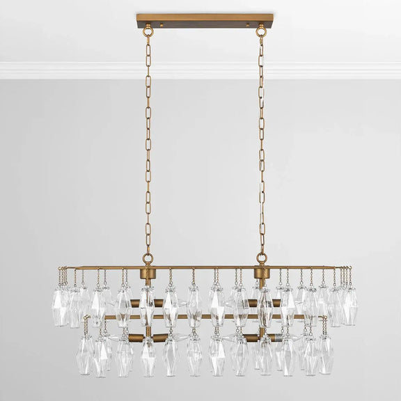 Tressia Glass Chandelier, [product_price]- Greenhouse Home