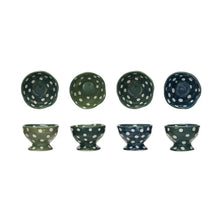 Two-Tone Hand-Painted Stoneware Footed Bowl, 4 Colors, [product_price]- Greenhouse Home