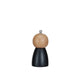 Two-Tone Rubberwood Salt/Pepper Mill, [product_price]- Greenhouse Home