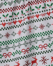 Ugly Sweater Day Tea Towel Geometry