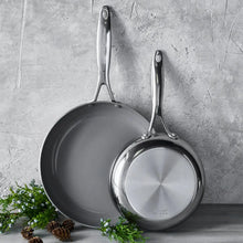 Valencia Pro Stainless Steel Frypan Set Green Pan